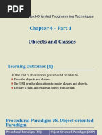 Chapter 4(a) Objects and Classes