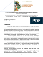 Mercado Imobiliário e Aplicação Dos Instrumentos Urbanísticos para Atender A Função Social Da Propriedade em Santos/sp