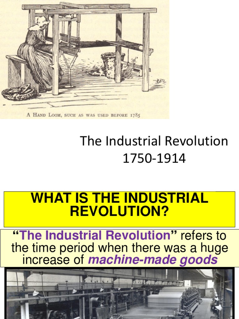 Industrial Revolution | PDF | Spinning (Textiles) | Industrial Revolution