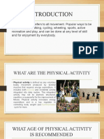 Physical Activity Ss112