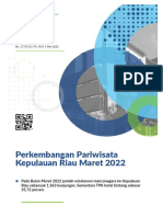 Perkembangan Pariwisata Provinsi Kepulauan Riau Maret 2022