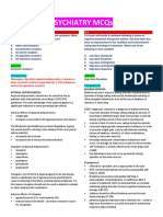 PASSMED MRCP MCQs-PSYCHIATRY