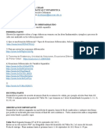 Taller No 2 EDO Metodo de Variables Separables UPC 08 de Septiembre 2022 PDF