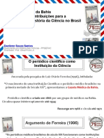 Apresentação Congresso UFBA 2021 - Gazeta Médica Da Bahia
