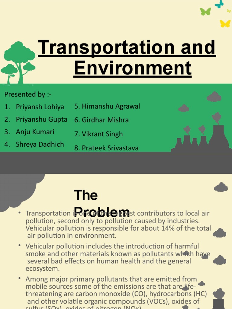 Environmental Changes Transport PDF Natural Gas Alternative Fuel