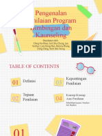 Topik 1 - Pengenalan Penilaian Program Bimbingan Dan Kaunseling