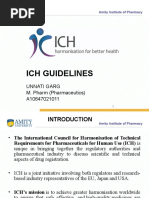 Unnati Garg (ICH Guidelines)