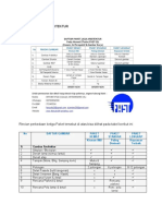 Daftar Gambar Kerja Arsitektur