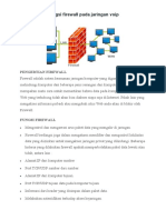 Fungsi firewall pada jaringan