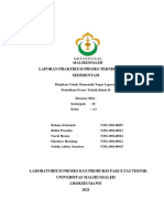 LAPORAN PRAKTIKUM PROSES TEKNIK KIMIA II Sedimentasi