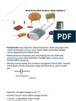 Simbol Dan Fungsi Kapasitor Beserta Jenis-Jenisnya