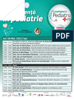 Program Conferinta Pediatru - Ro Iasi, 26-27 Mai 2022