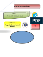 Instrumen Evaluasi Kelas 2 t3 St1 PB 2 Bu HJ Raudhah