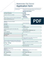 Application Form - 2011