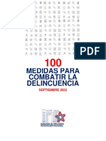 100 Medidas para Combatir La Delincuencia