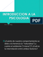 Introduccion A La Psicologia 2018