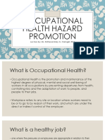 Occupational Health