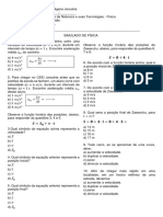 Simulado 2º Periodo