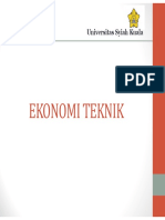 Ekonomi Teknik Week 4 PDF