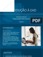 Introdução à EAD: principais conceitos e recursos