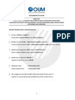 Assignment/Tugasan HBEC3703 Family and Community Relations in Early Childhood Education/ September 2022 Semester