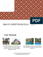 Analisis Konsep Desain Villa