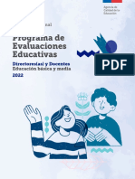 Programa de Evaluaciones Educativas 2022