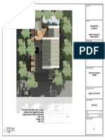 A Site Plan 1: Desain Villa 2 Lantai