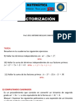 Unidad 4 - Matematica 3ro - Factorización - 2