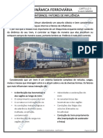 Dinâmica Ferroviária - Capítulo 5 - Choques Internos e Fatores de Influência