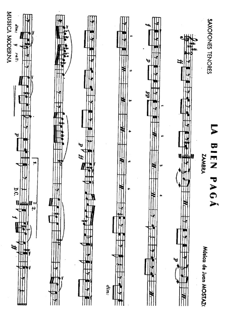 Sax Tenor | PDF
