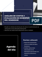 Análisis de Costos y Evaluación de Desempeño Del Vendedor