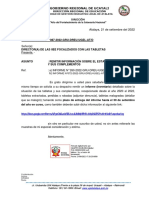 Oficio Multiple #087-2022 - Directores - Remitir Informacion Sobre Las Tabletas (R)