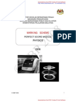 Download Marking Scheme Perfect Score Physics Module 2008 by Shawal Awal SN59682872 doc pdf