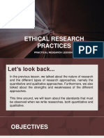 Lesson 2 - Ethical Standards in Research