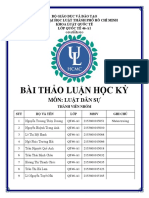 Nhóm 4 - Thảo Luận Dân Sự Học Kỳ