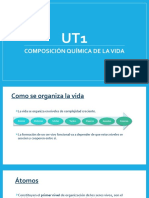 UT1 Composición Química de La Vida