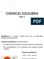 CHEMICAL EQUILIBRIA Part 1