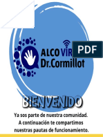 Cronograma de Grupos Alco Virtual Septiembre 2022