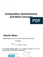 stochiometry