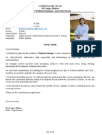 DR Pragya Mishra - Spa Manager Updated CV - MAY 2022 - 01 5 22