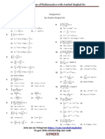 Excel Indefinite Integration Assignment 2