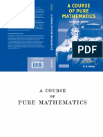 A Course of Pure Mathematics Centenary Mkadno