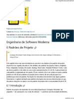 Cap. 6 Padrões de Projeto - Engenharia de Software Moderna