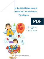 Conciencia Fonologica Manual PDF