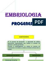 Embriología: Gametogénesis, Fecundación e Implantación