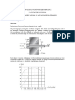 Primer Examen Parcial Mecánica de Materiales I