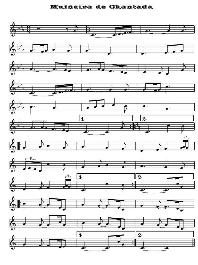 Muineira de Chantada PDF