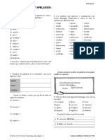 Examen Diptongos Hiatos