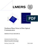 Nonlinear Phase Noise in Fiber Optical